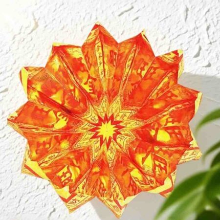 H69 傳統蓮花金（傳統摺紙工藝造型）