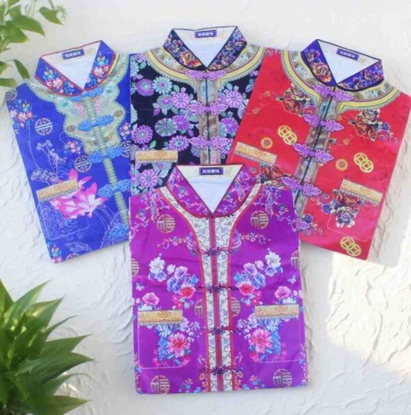 H75 傳統衣服造型剪紙工藝